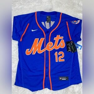 MLB JERSEY FRANCISCO LINDOR METS SIZE LARGE